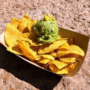 Chips and Guacamole at Choza de Margarita