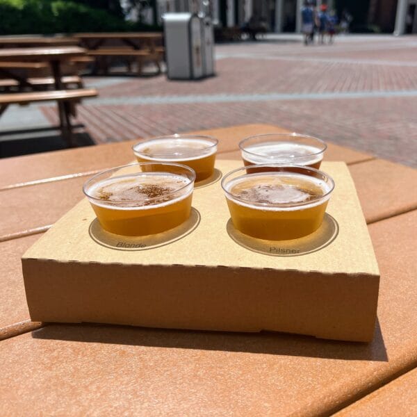 Beer Flight Block & Hans American Adventure in epcot