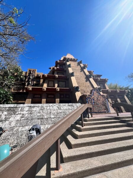 Pyramid in Mexico at Epcot