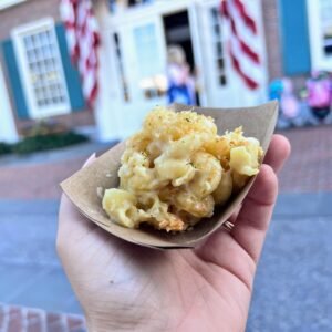 Regal Eagle American Adventure Mac and Cheese in epcot