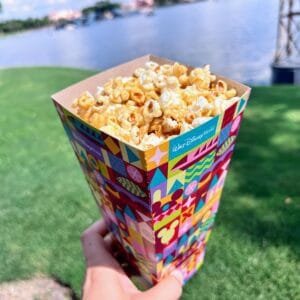 maple popcorn canada at epcot