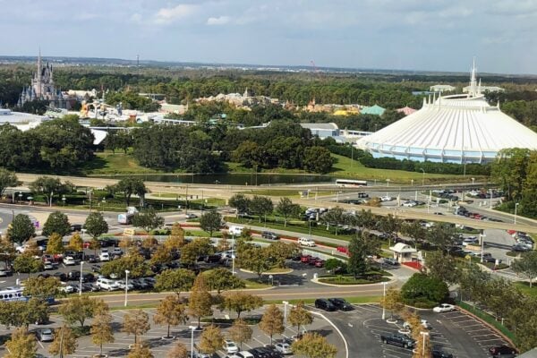 Magic Kingdom from the air