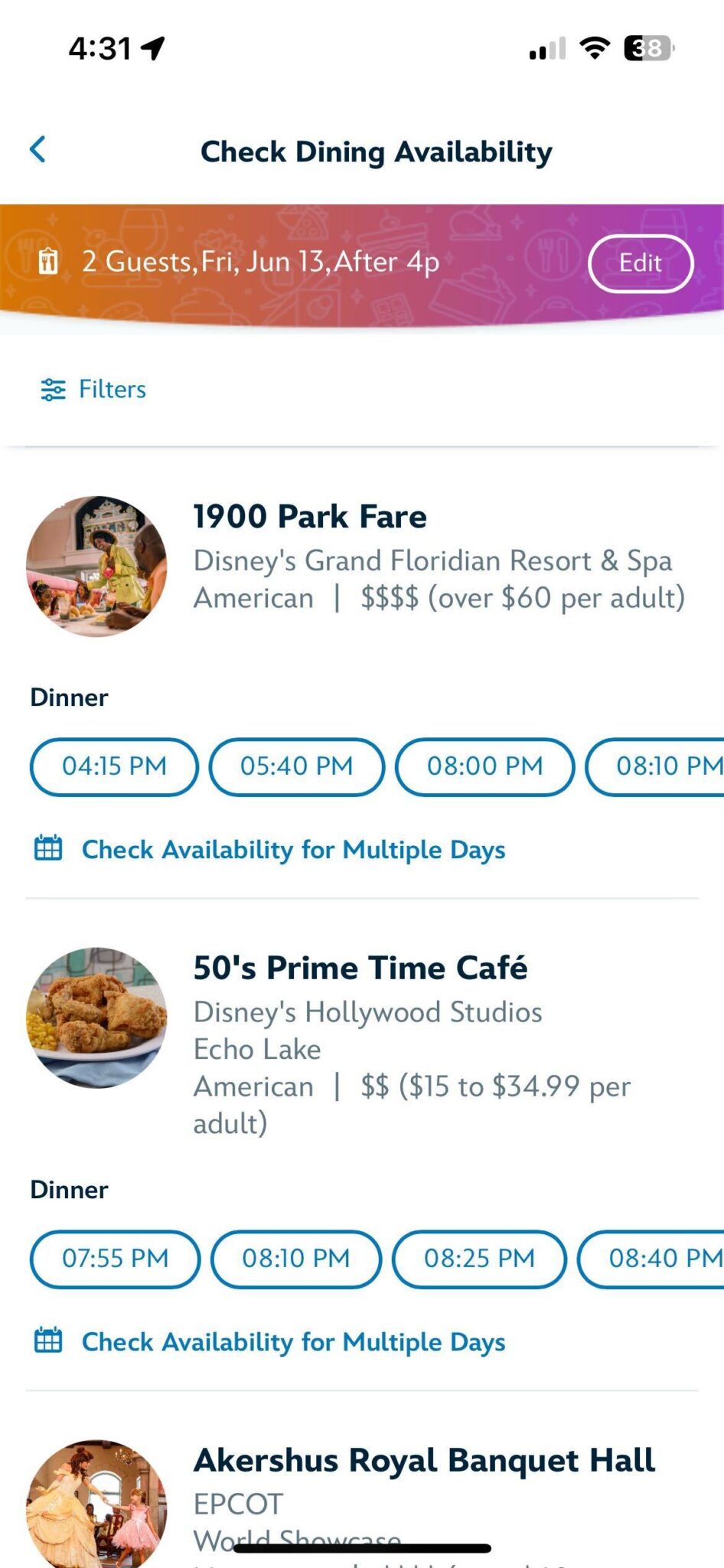 When Do Dining Reservations Open at Disney World? | Drinking Around the ...