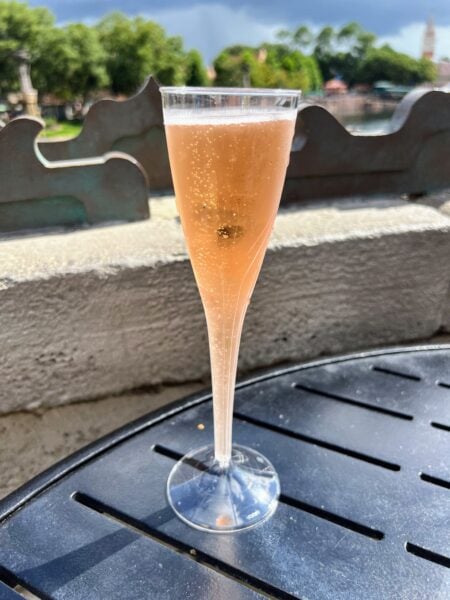 sula tropicale brut sparkling wine from india booth at epcot food and wine festival
