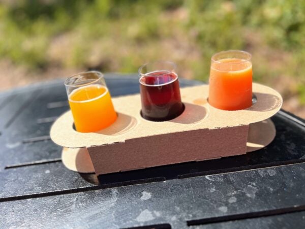 mimosa flight from shimmering sips at epcot food and wine festival