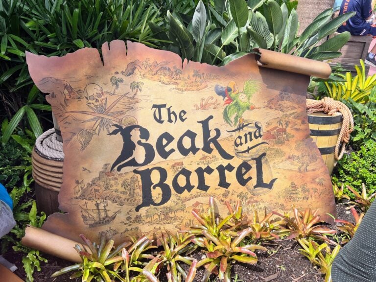 beak and barrel sign